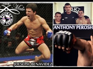 UFC fighter Joe Benavidez & Anthony Perosh training at Phuket Top Team
