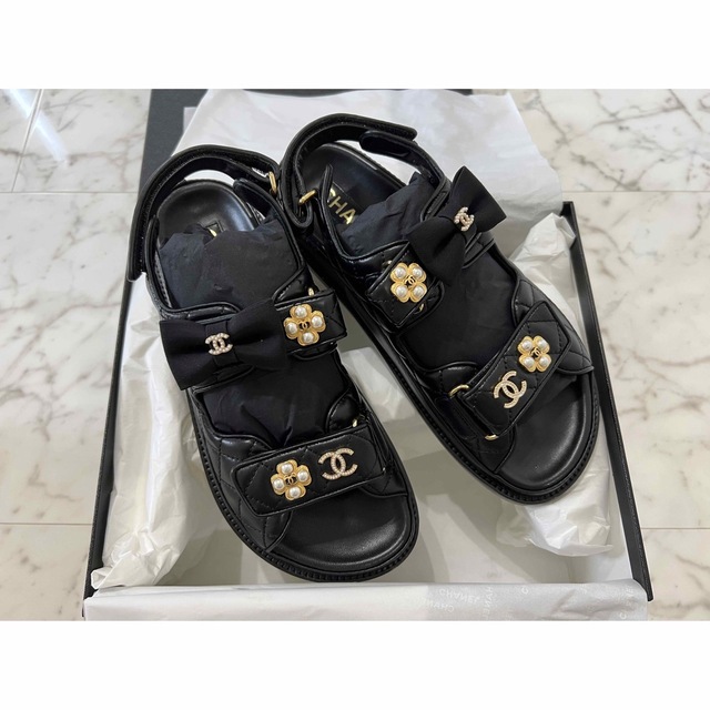 CHANEL サンダル　38