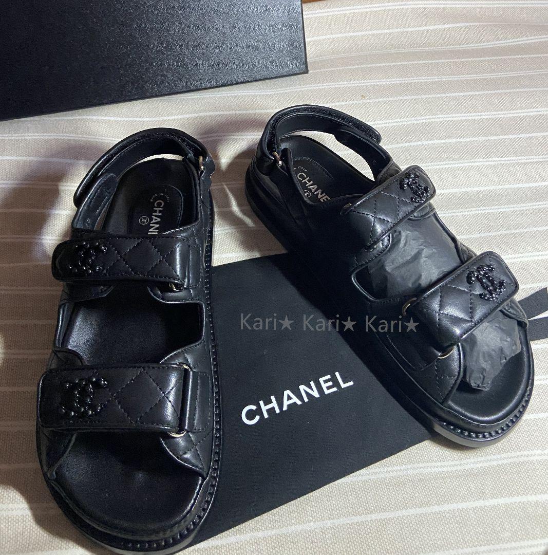 CHANEL サンダル　38