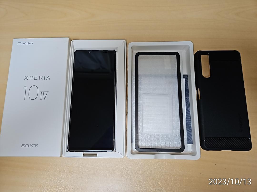 SONY Xperia 10 IV 128GB ホワイト ソフトバンク 専門ショップ www ...