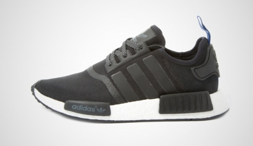 adidas NMD R1 Black Blue Tab