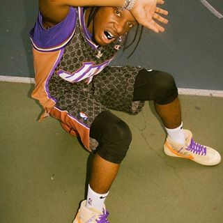 @BloodyOsiris in @Off____White’s upcoming "All Hallows Eve" @Nike Blazer 🎃
